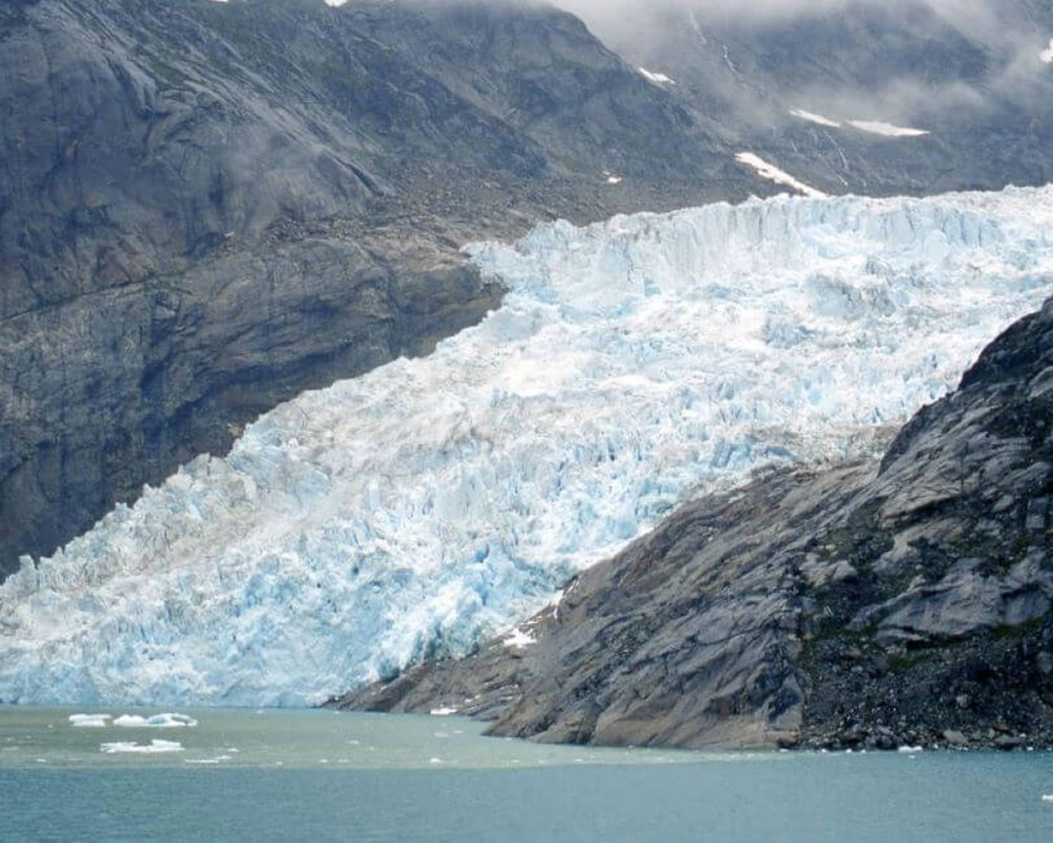 Glacier in Southern Greenland