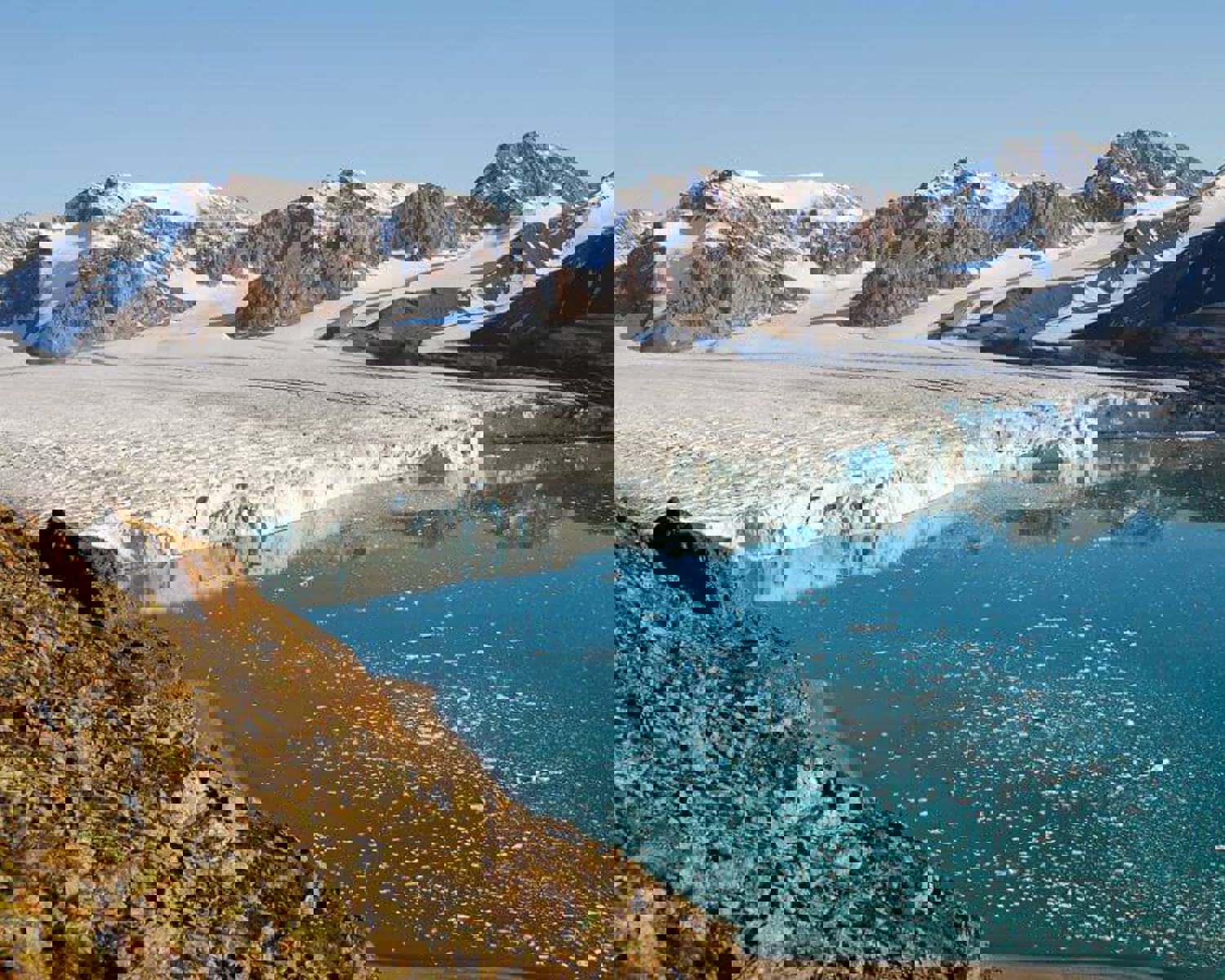 Glacier mouth, Krossfjorden, Svalbard