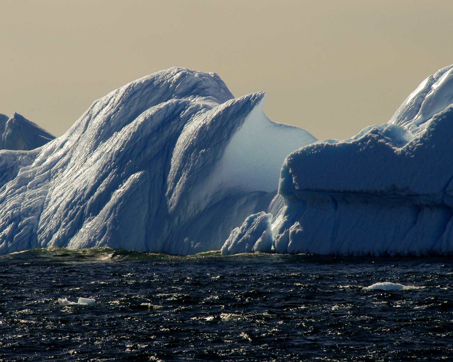 Antarctic icebergs